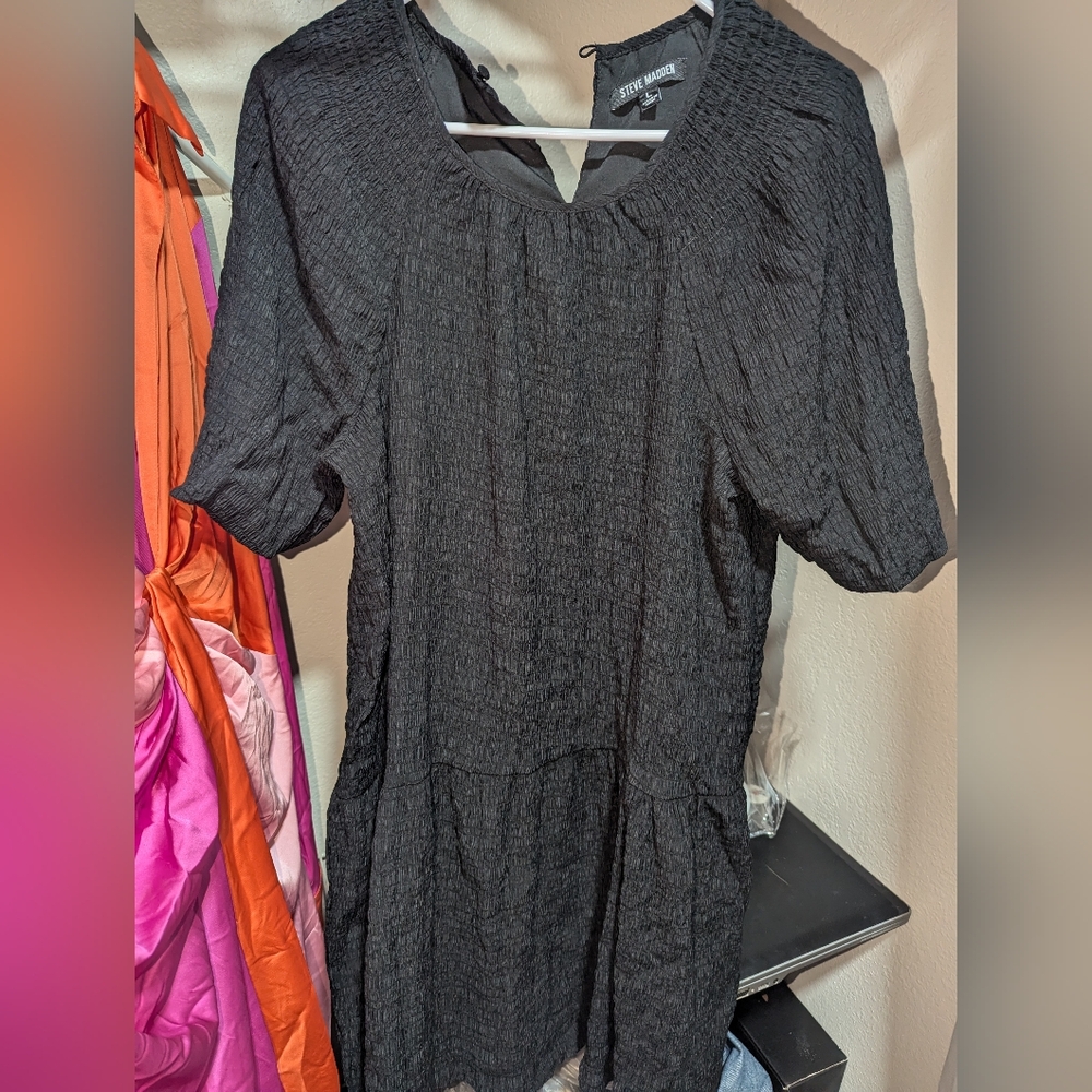 Elegant Black Women's Dress